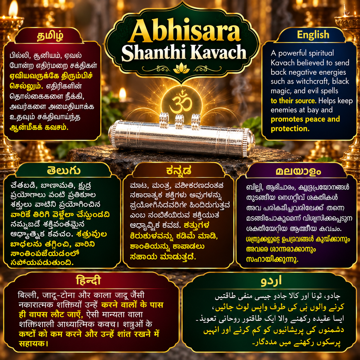 Abhisara Shanthi Kavach