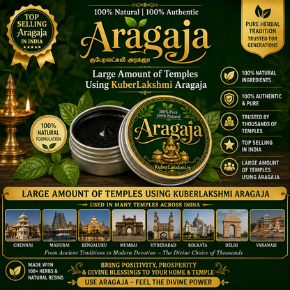 Aragaja Tikka Paste - 100% Genuine 100% Natural - Trusted by Temples